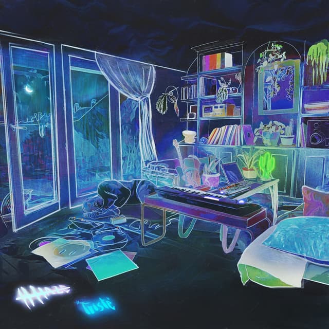 Album cover art for triste