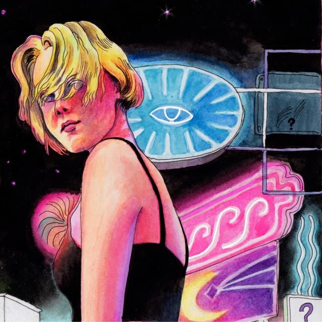 Album cover art for Ночь в зените