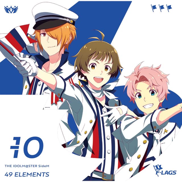 Album cover art for THE IDOLM@STER SideM 49 ELEMENTS -10 F-LAGS