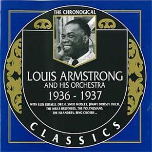 Album cover art for Louis Armstrong et Son Orchestre : 1936-1937