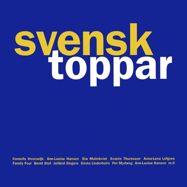 Album cover art for Svensktoppar