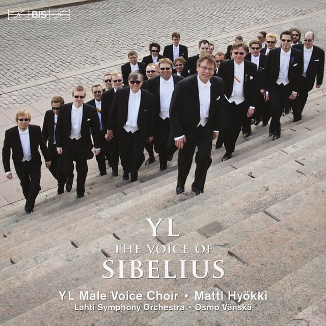 Album cover art for The Voice of Sibelius