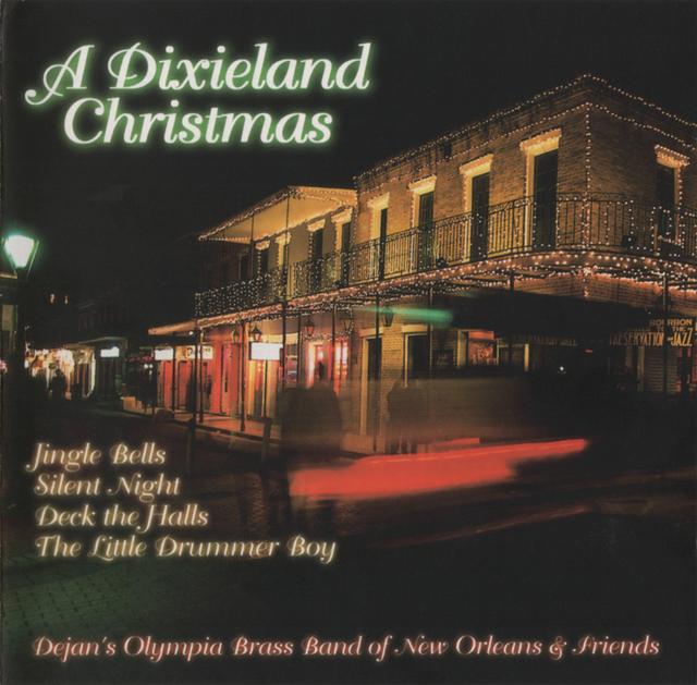 Album cover art for A Dixieland Christmas