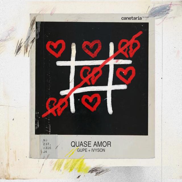 Album cover art for Quase Amor