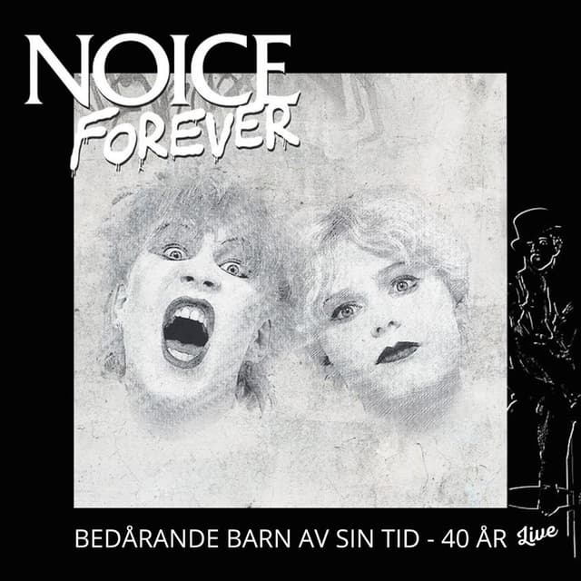 Album cover art for Bedårande barn av sin tid - 40 år (live)