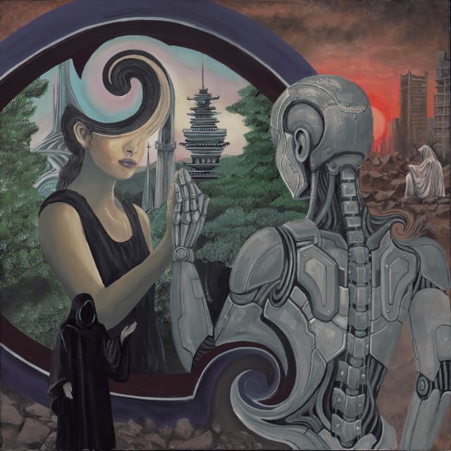 Album cover art for EX-HUMANITY