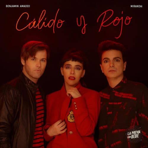Album cover art for Cálido y Rojo