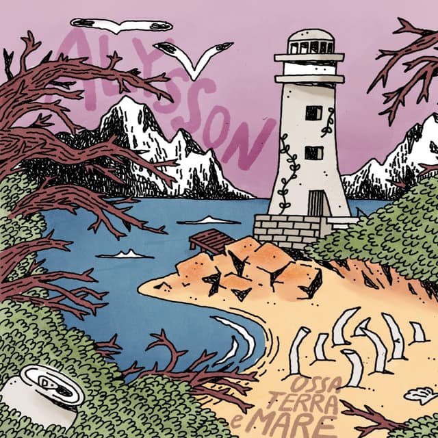 Album cover art for Ossa, terra e mare