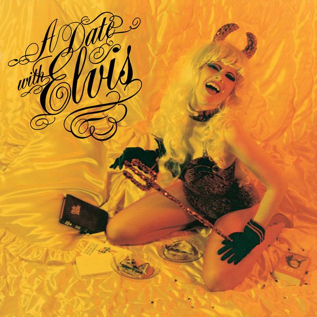 Album cover art for A Date with Elvis