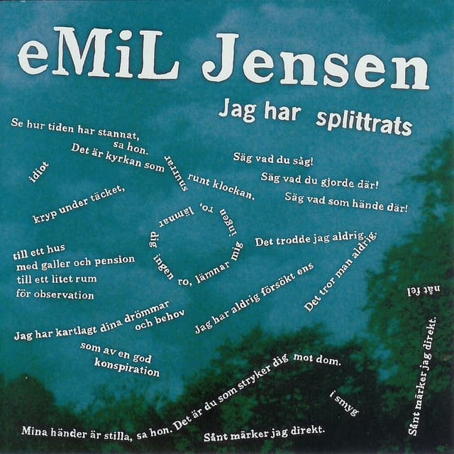 Album cover art for Jag har splittrats