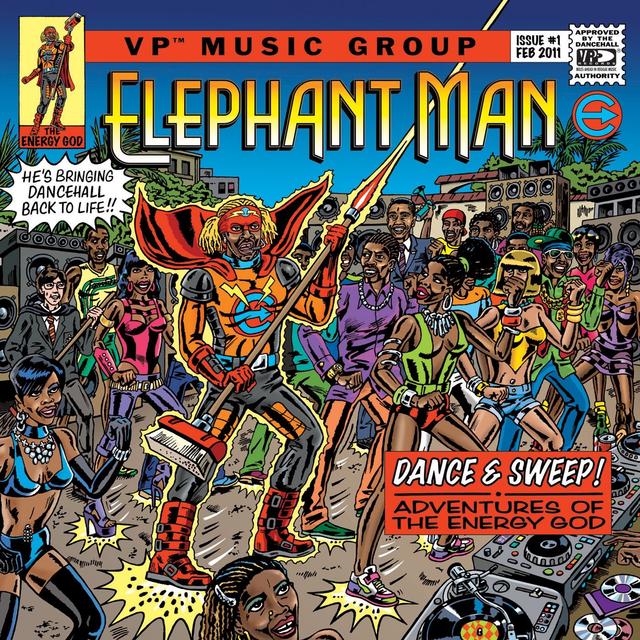 Album cover art for Dance & Sweep! - Adventures of The Energy God