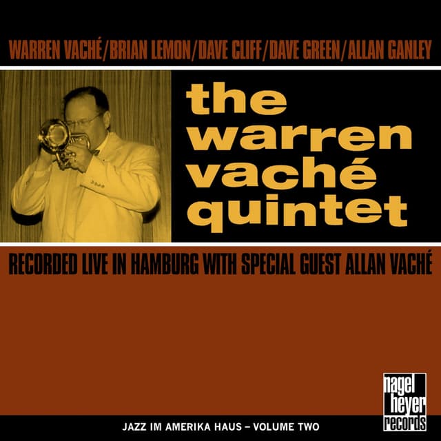 Album cover art for Recorded Live In Hamburg! Jazz At The Amerika Haus Hamburg - Volume Two