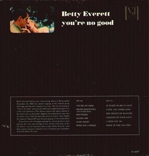 Album cover art for You're No Good