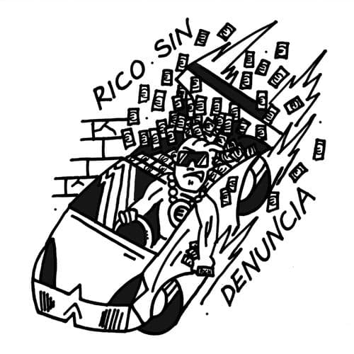 Album cover art for Rico sin denuncia