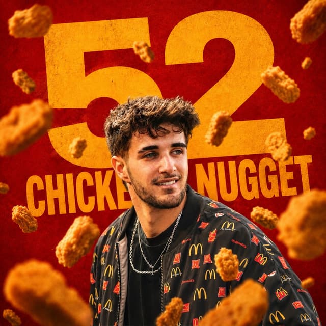 Album cover art for 52 CHICKEN NUGGET (McRave)