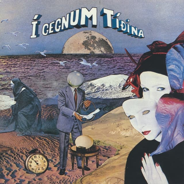 Album cover art for Í gegnum tíðina