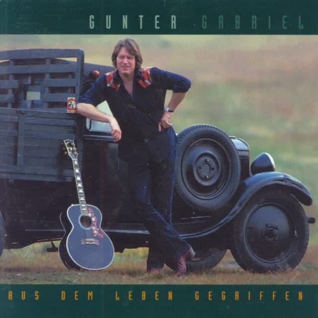 Album cover art for Gunter Gabriel
