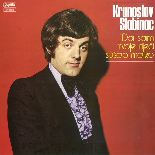 Album cover art for Da Sam Tvoje Riječi Slušao Majko