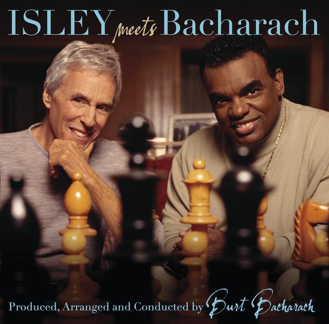 Album cover art for Here I Am: Ron Isley Meets Burt Bacharach