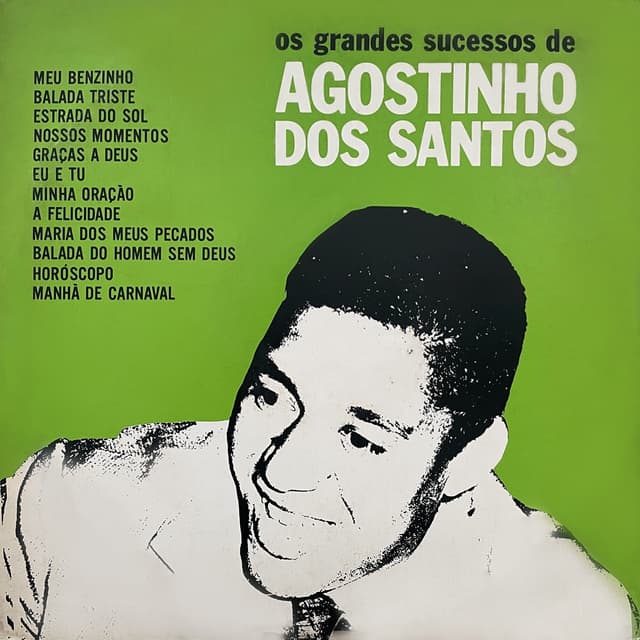 Album cover art for Os Grandes Sucessos De Agostinho Dos Santos