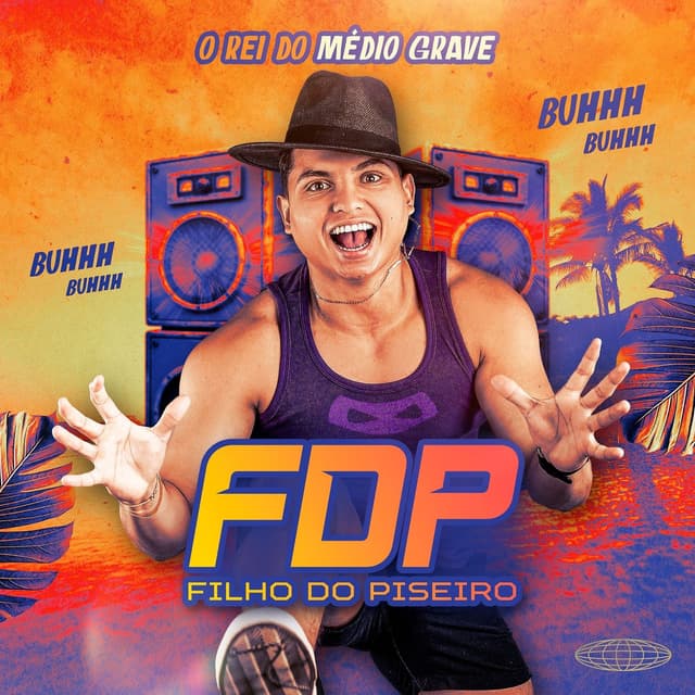 Album cover art for O Rei Do Médio Grave