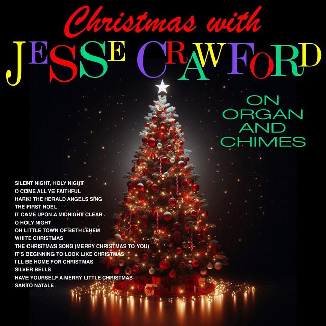 Album cover art for Christmas With Jesse Crawford