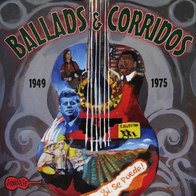 Album cover art for Ballads And Corridos, 1949-1975