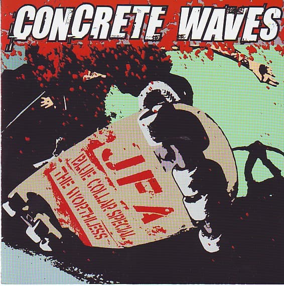 Album cover art for Concrete Waves