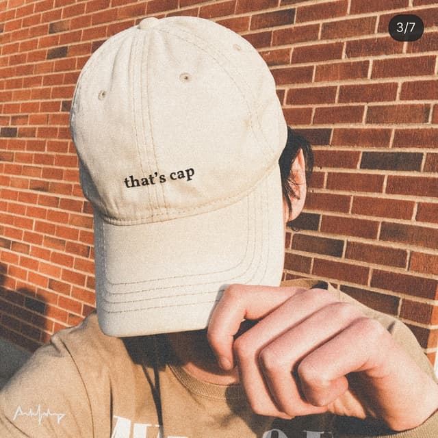 Album cover art for That’s Cap