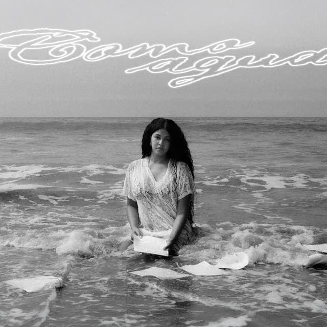 Album cover art for Como agua