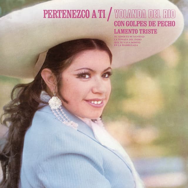 Album cover art for Pertenezco A Ti