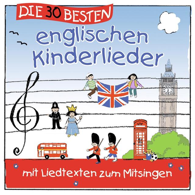 Album cover art for Die 30 Besten Englischen Kinderlieder