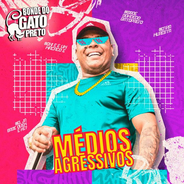 Album cover art for Médios Agressivos