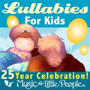 Album cover art for Music For Little People 25th Anniversary Lullabies