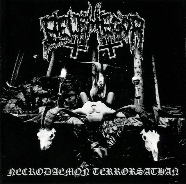 Album cover art for Necrodaemon Terrorsathan