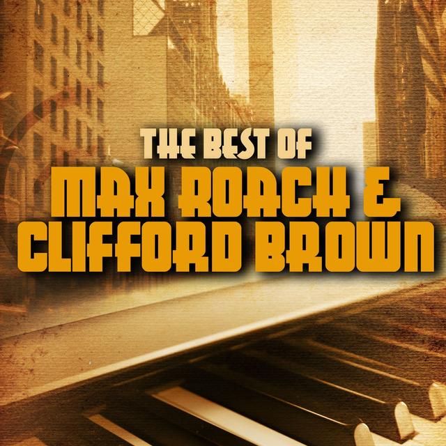 Album cover art for The Best of Max Roach and Clifford Brown in Concert!
