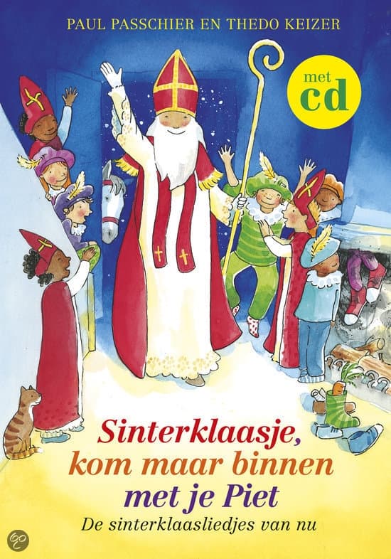 Album cover art for Sinterklaasje kom maar binnen met je Piet