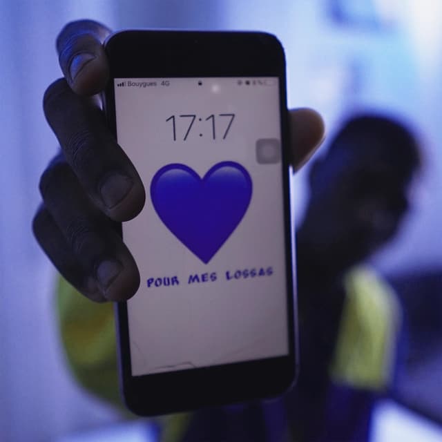 Album cover art for cœur bleu - Single