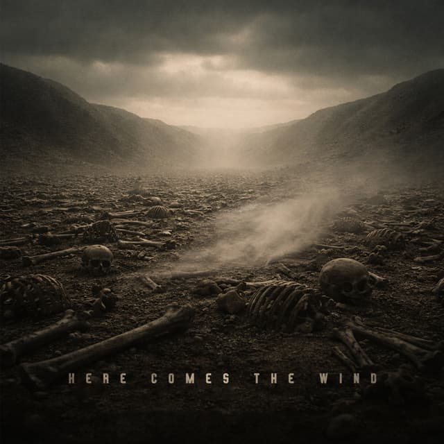 Album cover art for Here Comes the Wind
