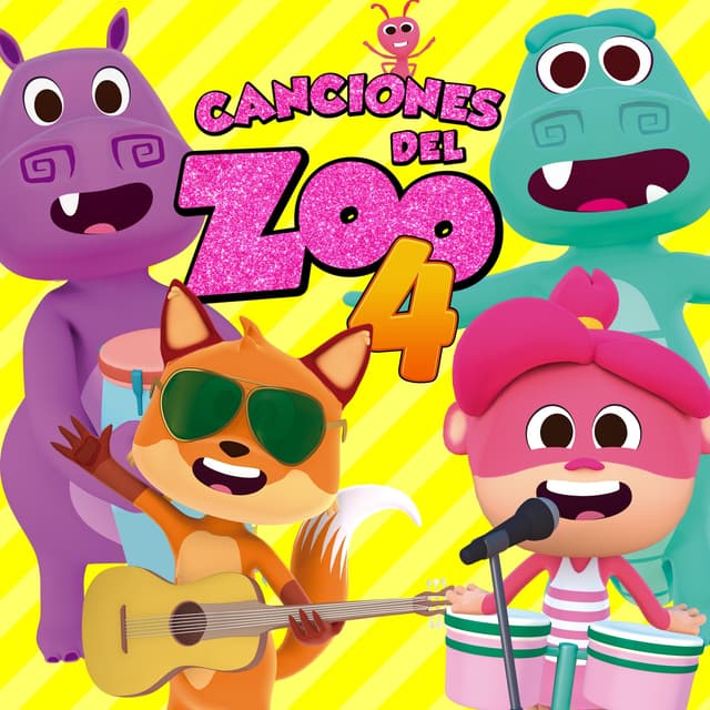 Album cover art for Canciones del Zoo Vol. 4