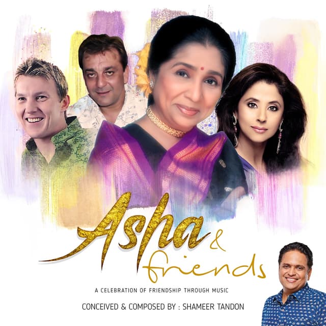 Album cover art for Asha & Friends