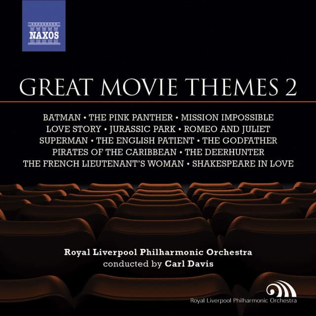 Album cover art for Great Movie Themes 2
