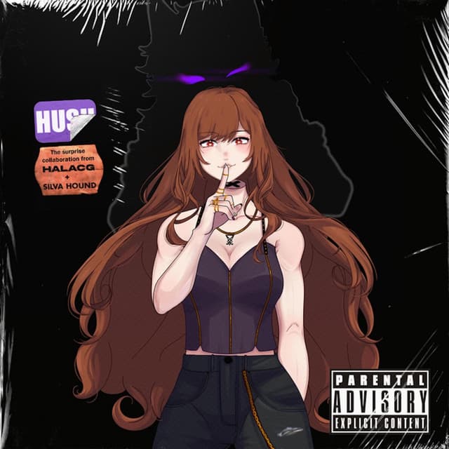 Album cover art for Hush