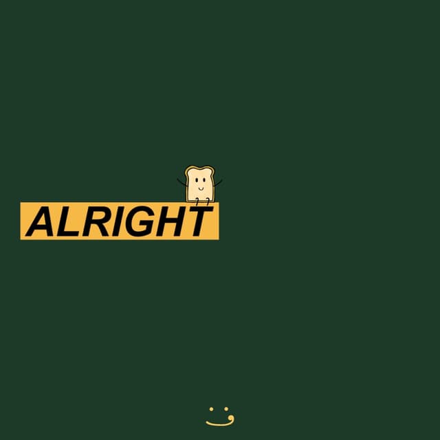 Album cover art for ALRIGHT