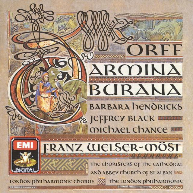 Album cover art for Orff: Carmina Burana