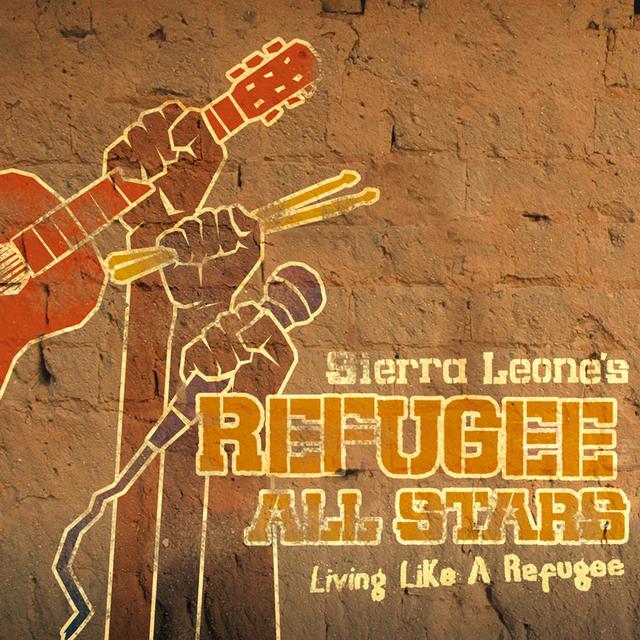Album cover art for Living Like A Refugee