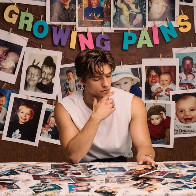 Album cover art for Growing Pains