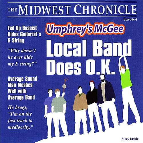 Album cover art for Local Band Does O.K.