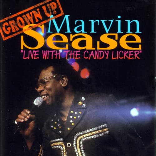 Album cover art for Live With The Candy Licker