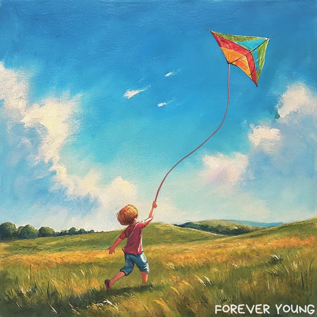 Album cover art for Forever Young